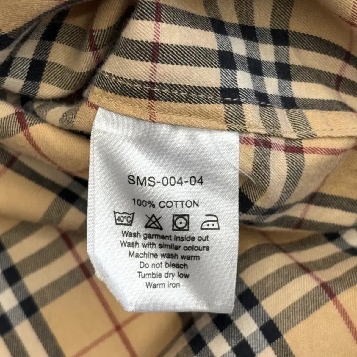 XL 버버리 노바체크 셔츠 6