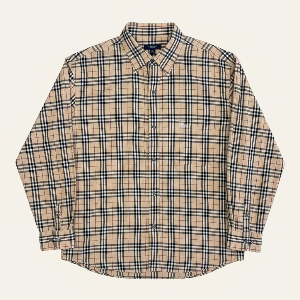 XL 버버리 노바체크 셔츠 1