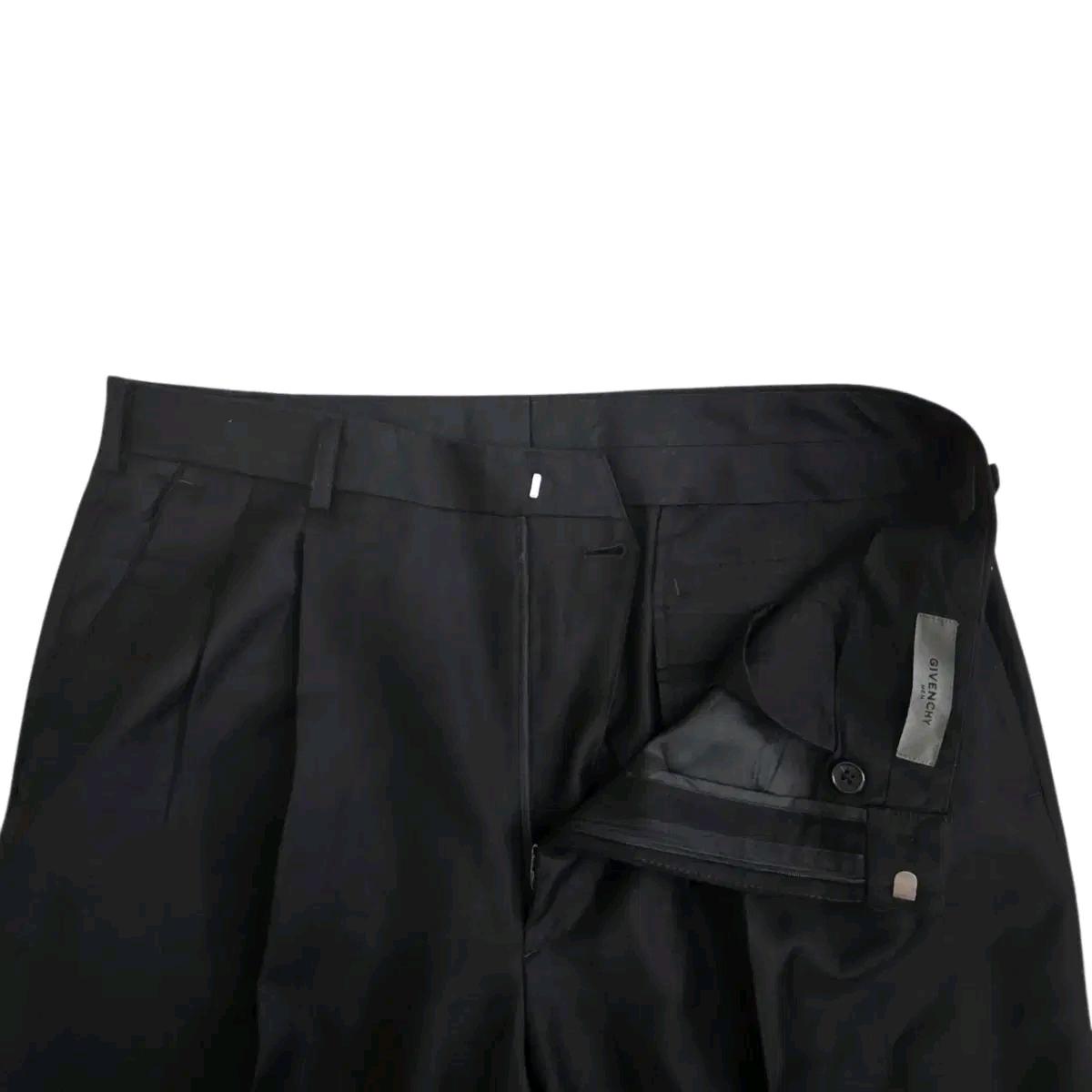 Givenchy 지방시 블랙 울 수트 셋업 40R, 34P 6