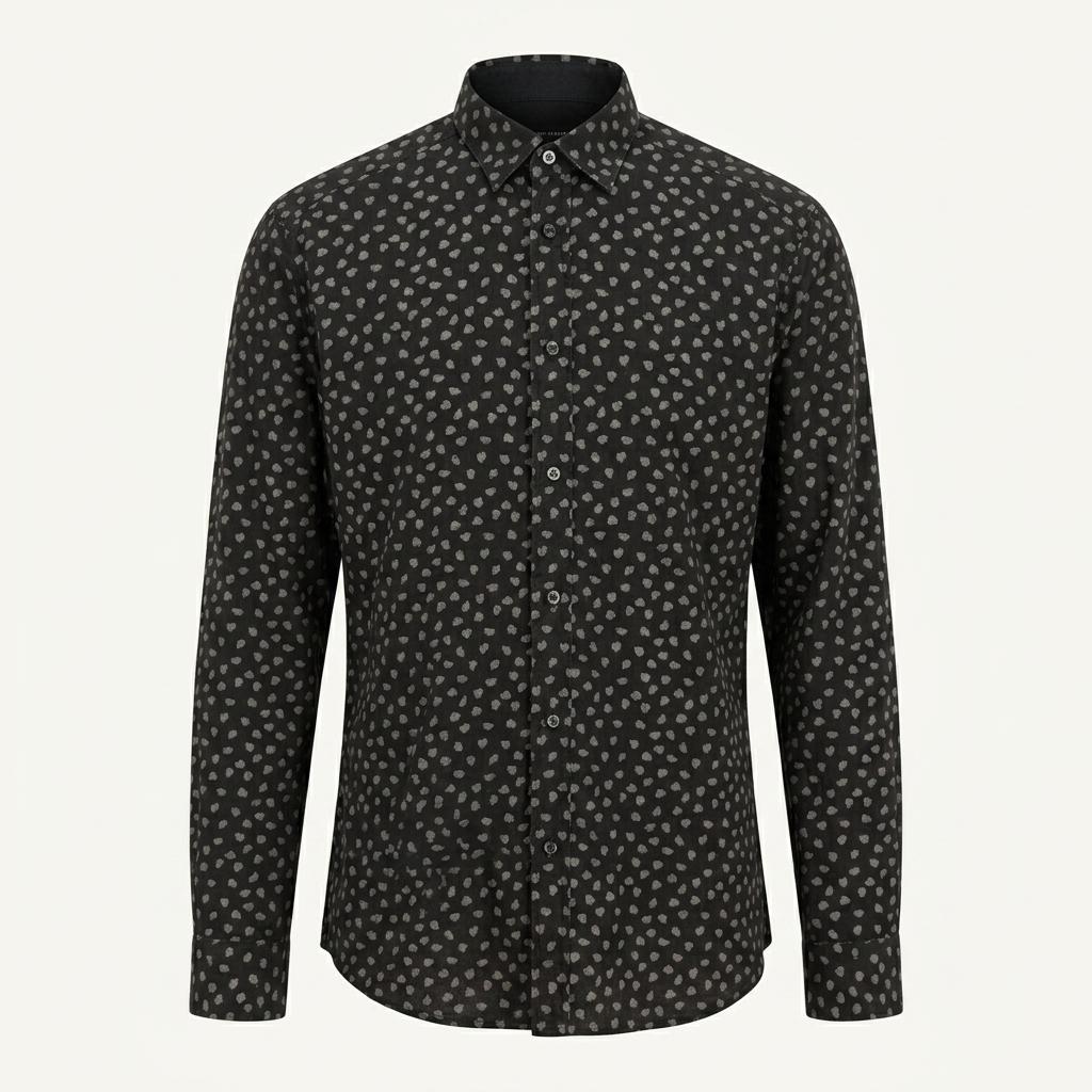 DIESEL 디젤 스컬패턴 셔츠 L 1