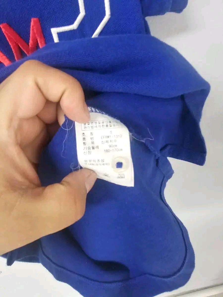 폴로 랄프로렌 팀 반팔 카라티 블루 7