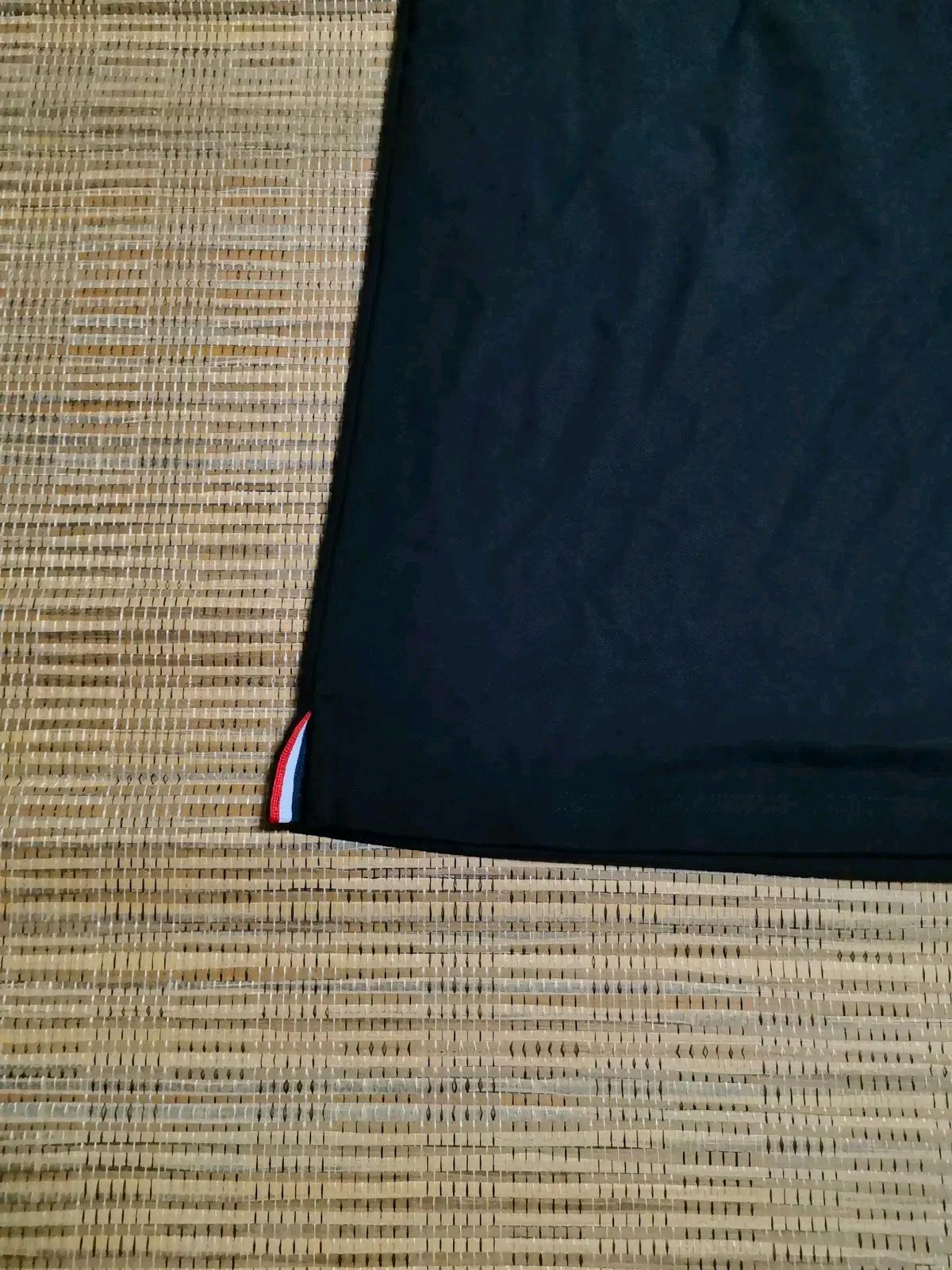 몽클레어 반팔티셔츠 블랙 로고 카라티 M 6