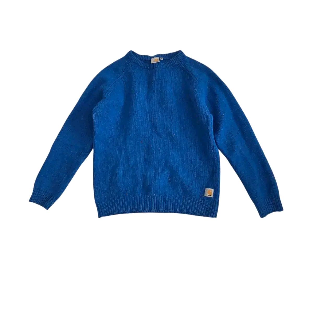 Carhartt 칼하트 블루 램스울 니트 2