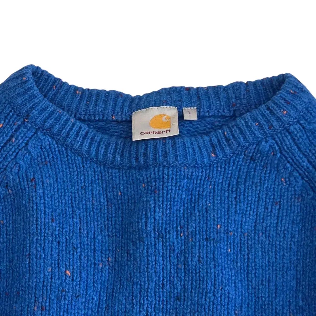 Carhartt 칼하트 블루 램스울 니트 3
