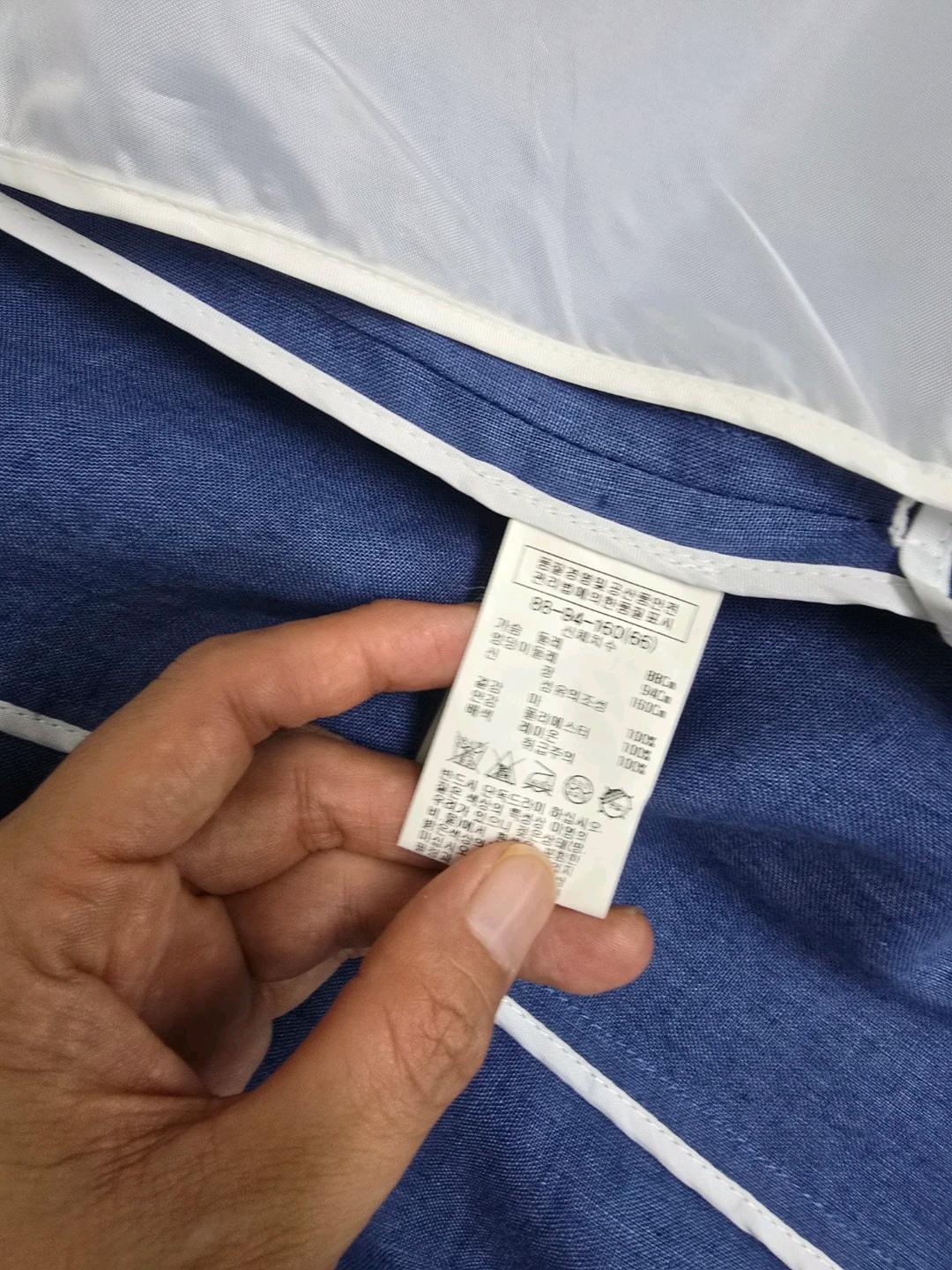 쉬즈미스 배색 예쁜 린넨100% 자켓 11