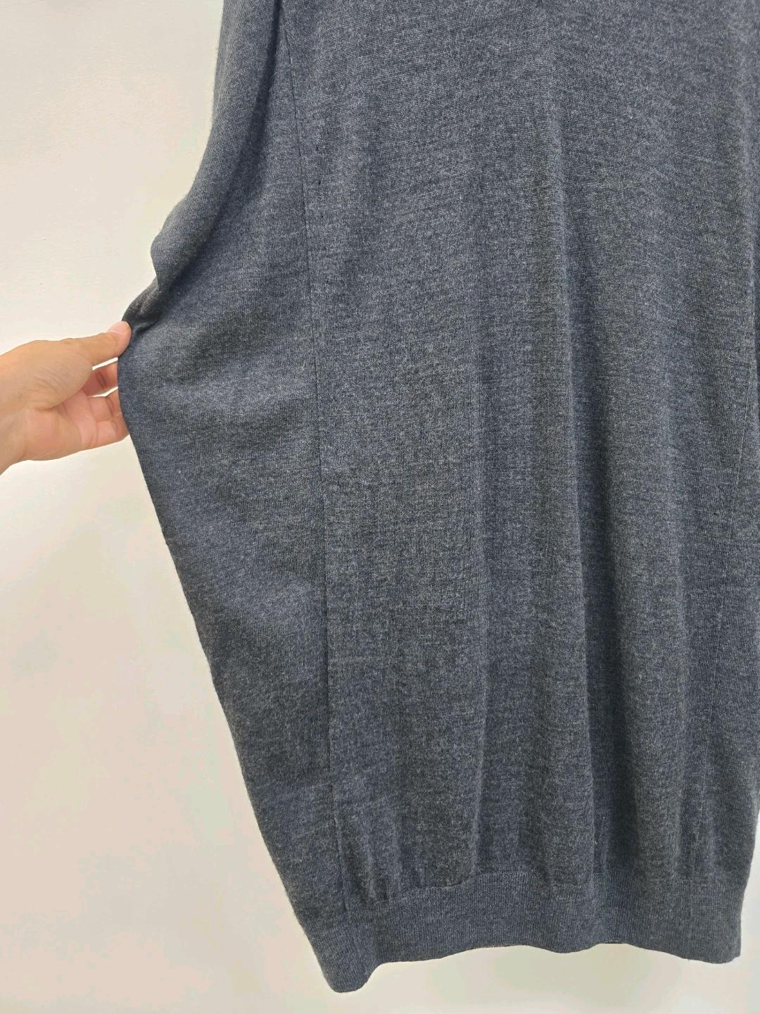 보브 루즈핏 얇은 모혼방 원피스 6