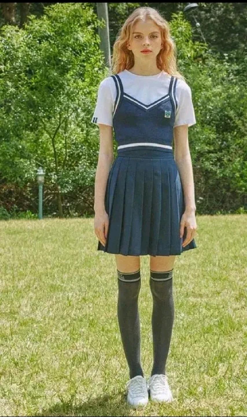럭키마르쉐 플리츠 테니스 치마바지 2