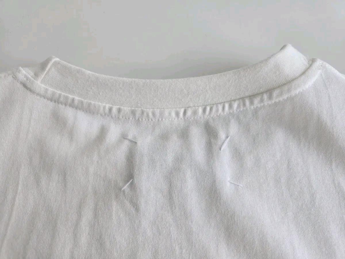메종마르지엘라 넘버 로고 티셔츠 화이트 XL 5