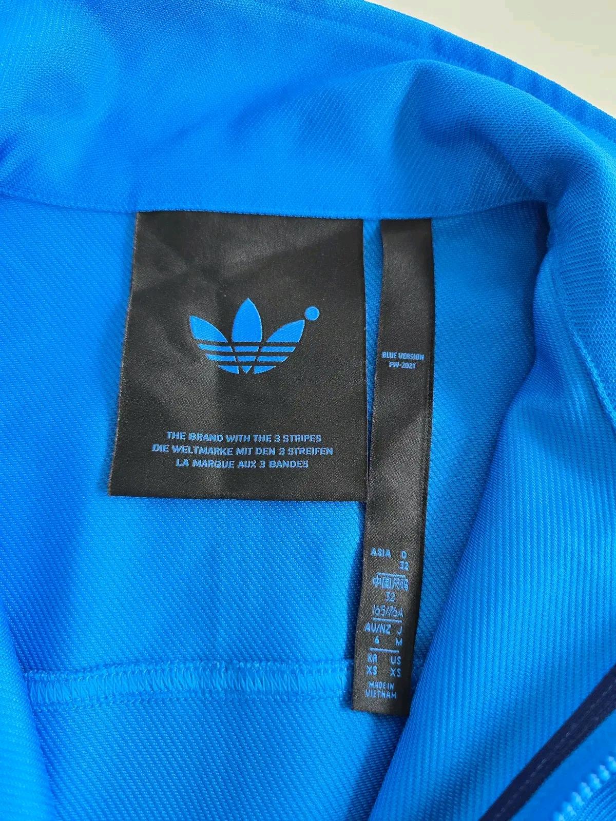 아디다스 BLUE VERSION 집업 원피스 블루 XS 9