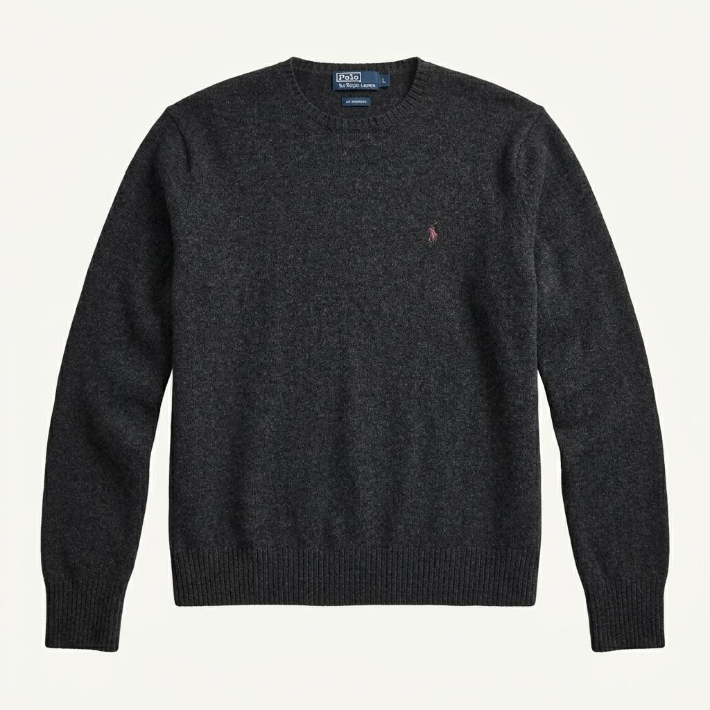 폴로랄프로렌 램스울 니트 그레이 105 (XL) 1