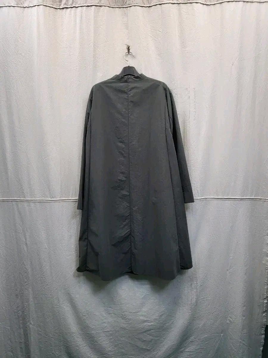 SATIN 카키 롱 원피스 3