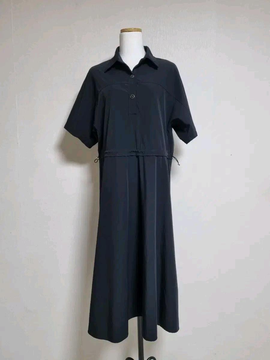 L65 바스락 카라 조임 롱원피스 6