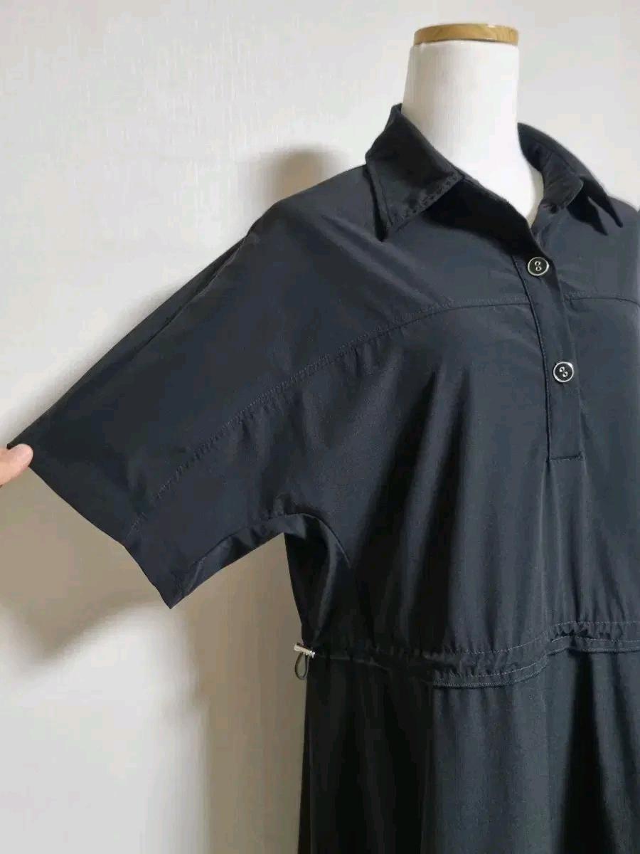 L65 바스락 카라 조임 롱원피스 7