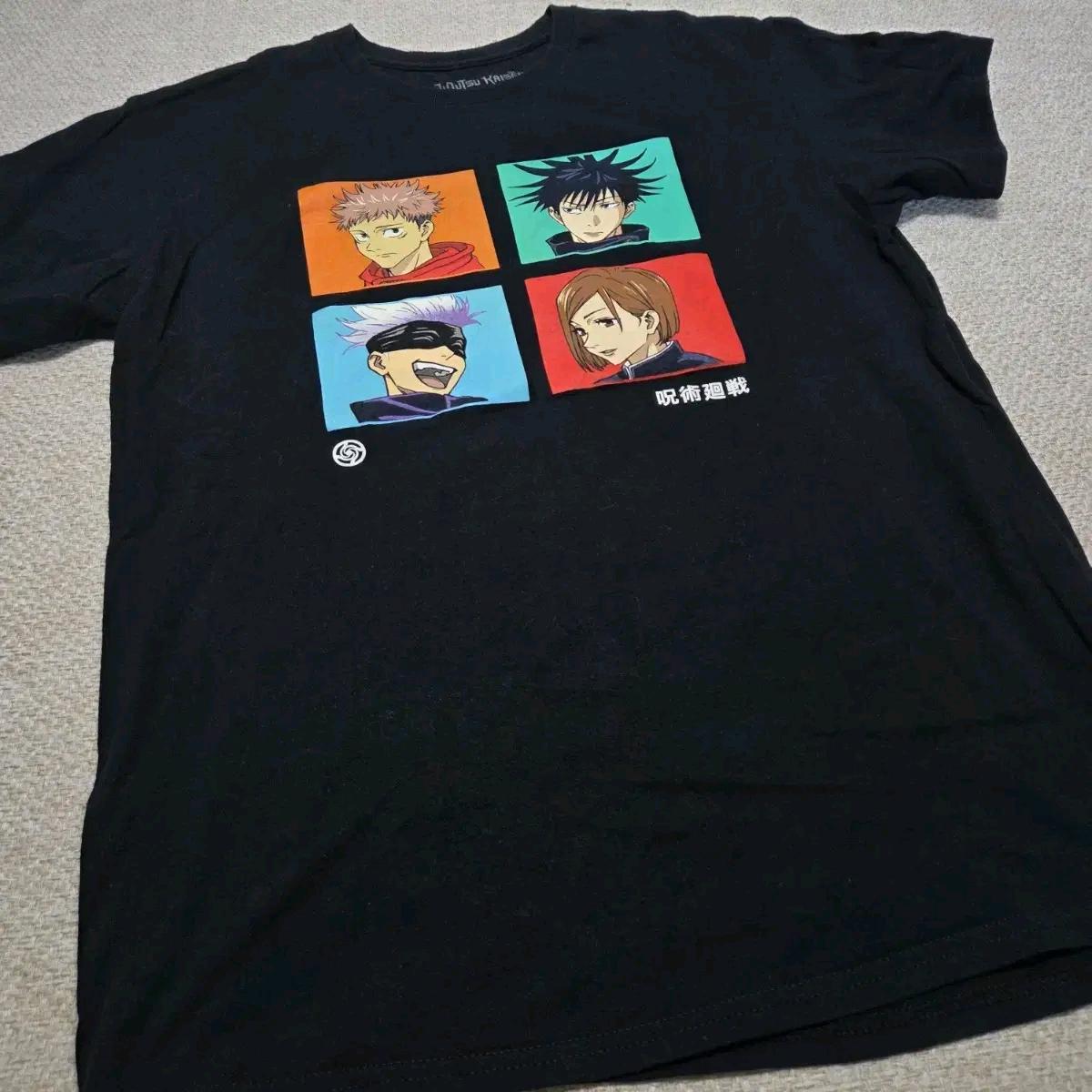 Japanese Vintage 주술회전 오피셜 애니 반팔 티셔츠 3