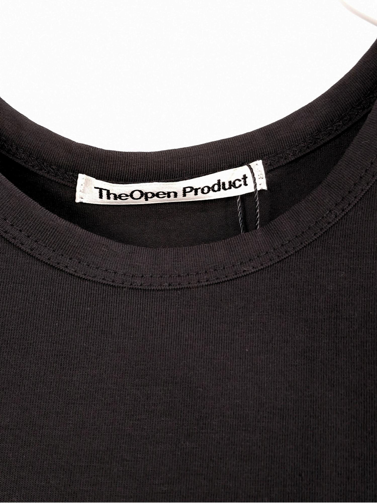 TheOpen Product 더오픈프로덕트 블랙 크롭 티셔츠 1 [A240] 4