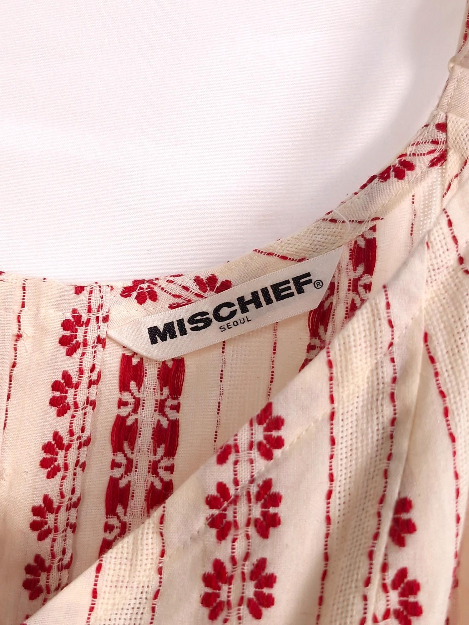 MSCHF 미스치프 플라워 코튼 뷔스티에 [A242] 4