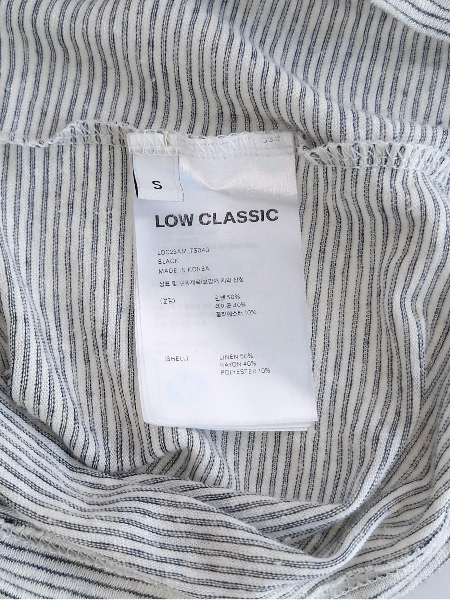LOW CLASSIC 로우클래식 린넨 티셔츠 [A258] 5