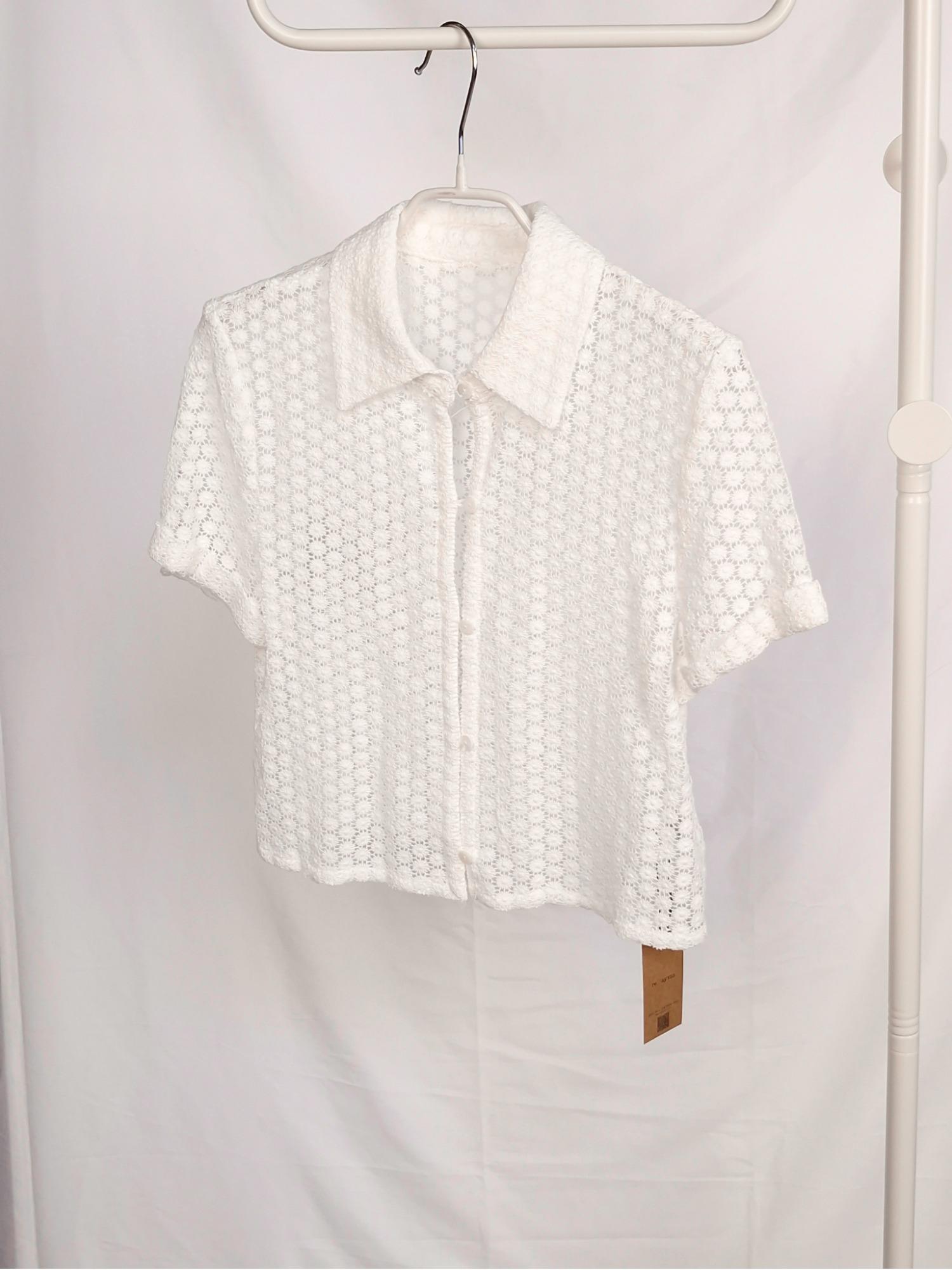 FABRICOLOGY 패브릭컬러지 레이스 블라우스 S [A271] 2