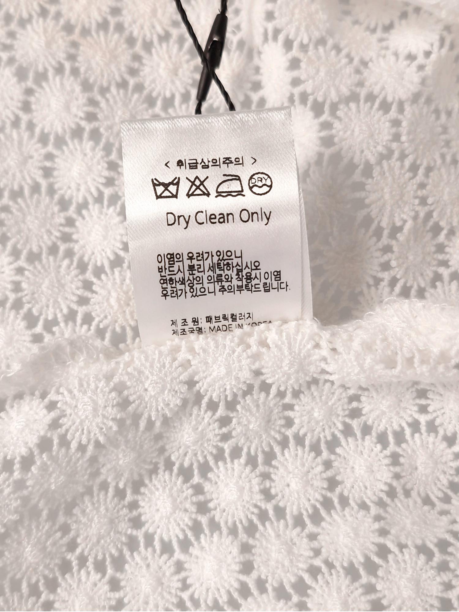 FABRICOLOGY 패브릭컬러지 레이스 블라우스 S [A271] 5