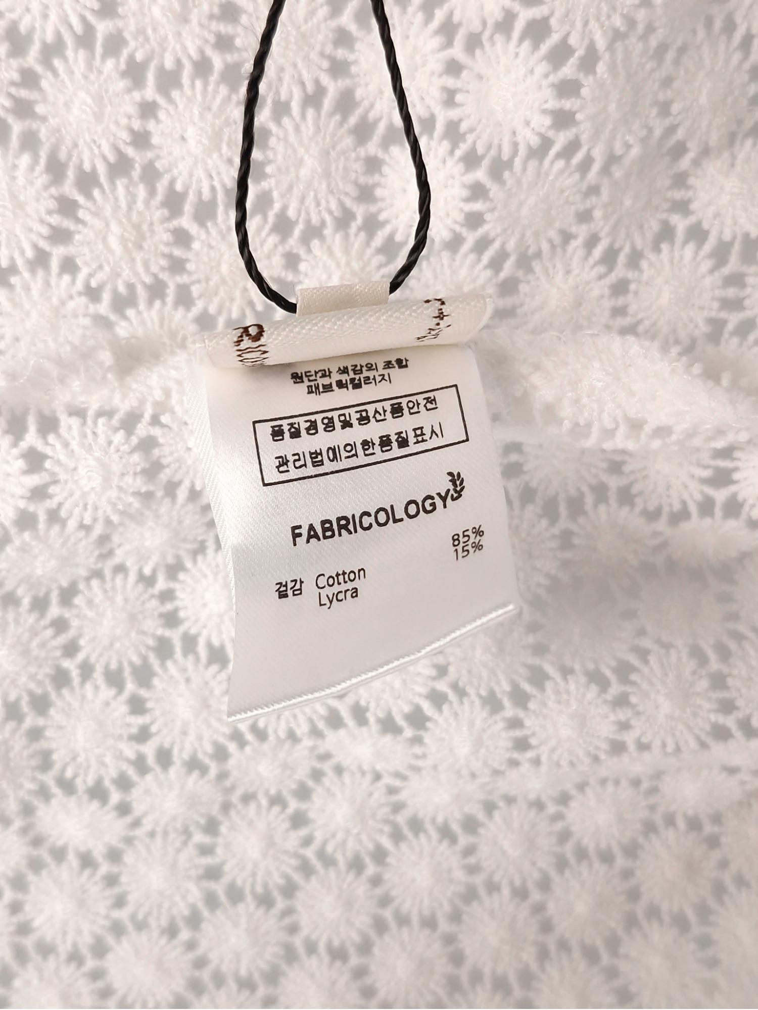 FABRICOLOGY 패브릭컬러지 레이스 블라우스 S [A271] 4