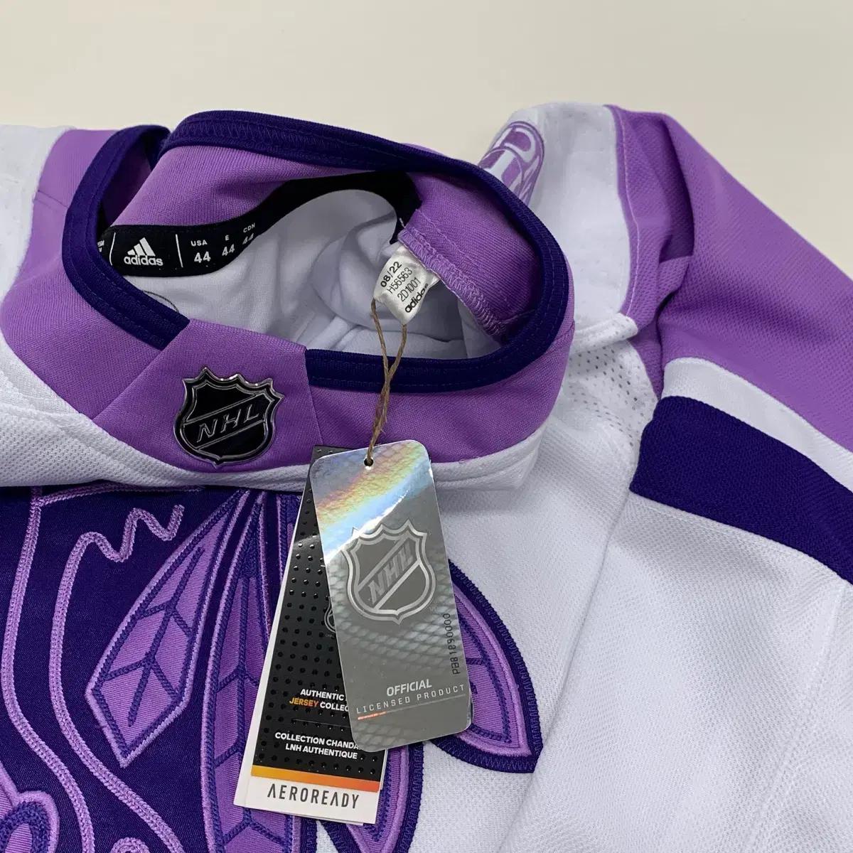 아디다스 NHL 시카고 블랙호크스 어센틱 하키 져지 (44) 5