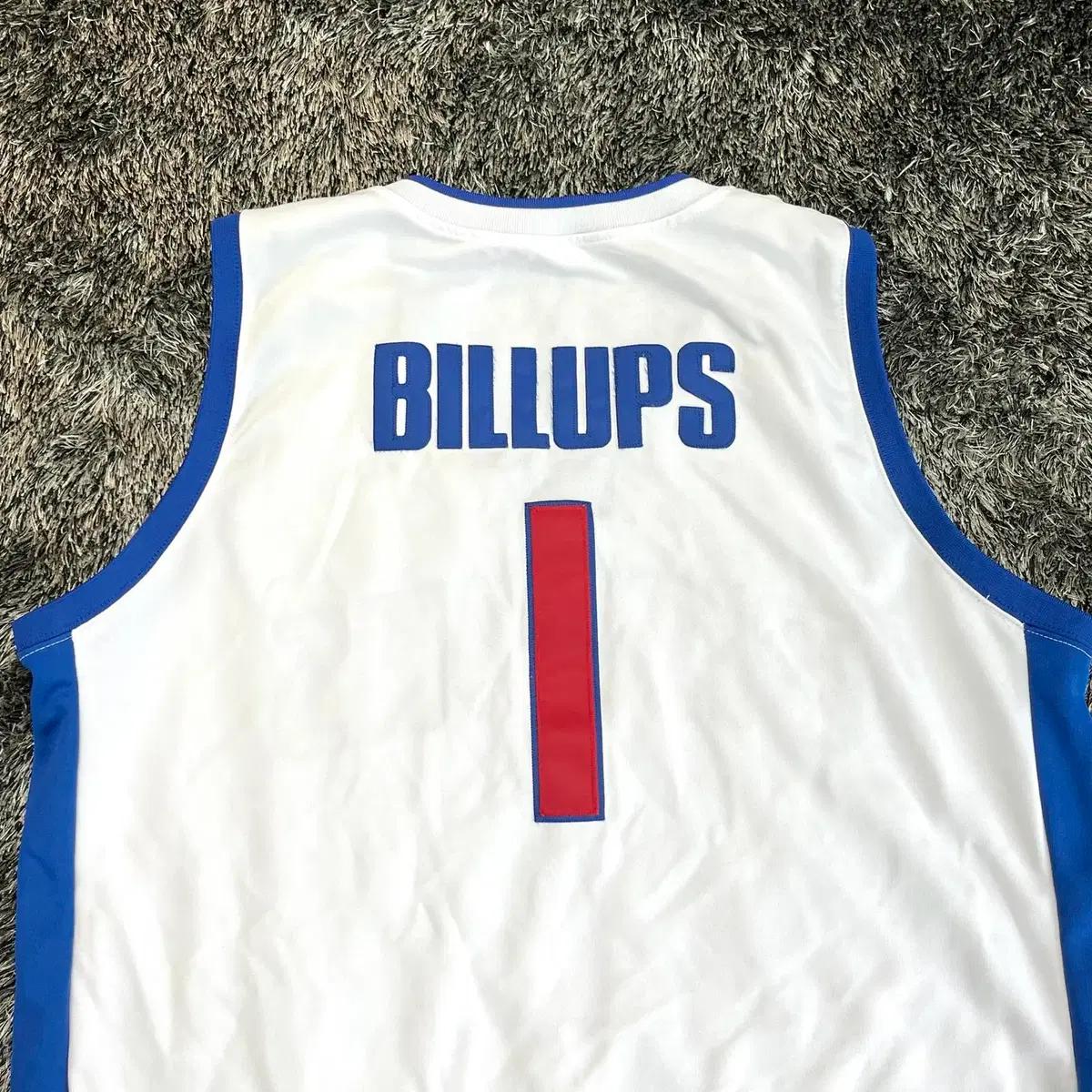 NBA 미첼앤네스 디트로이트 피스톤즈 빌럽스 유니폼 (2XL) 5