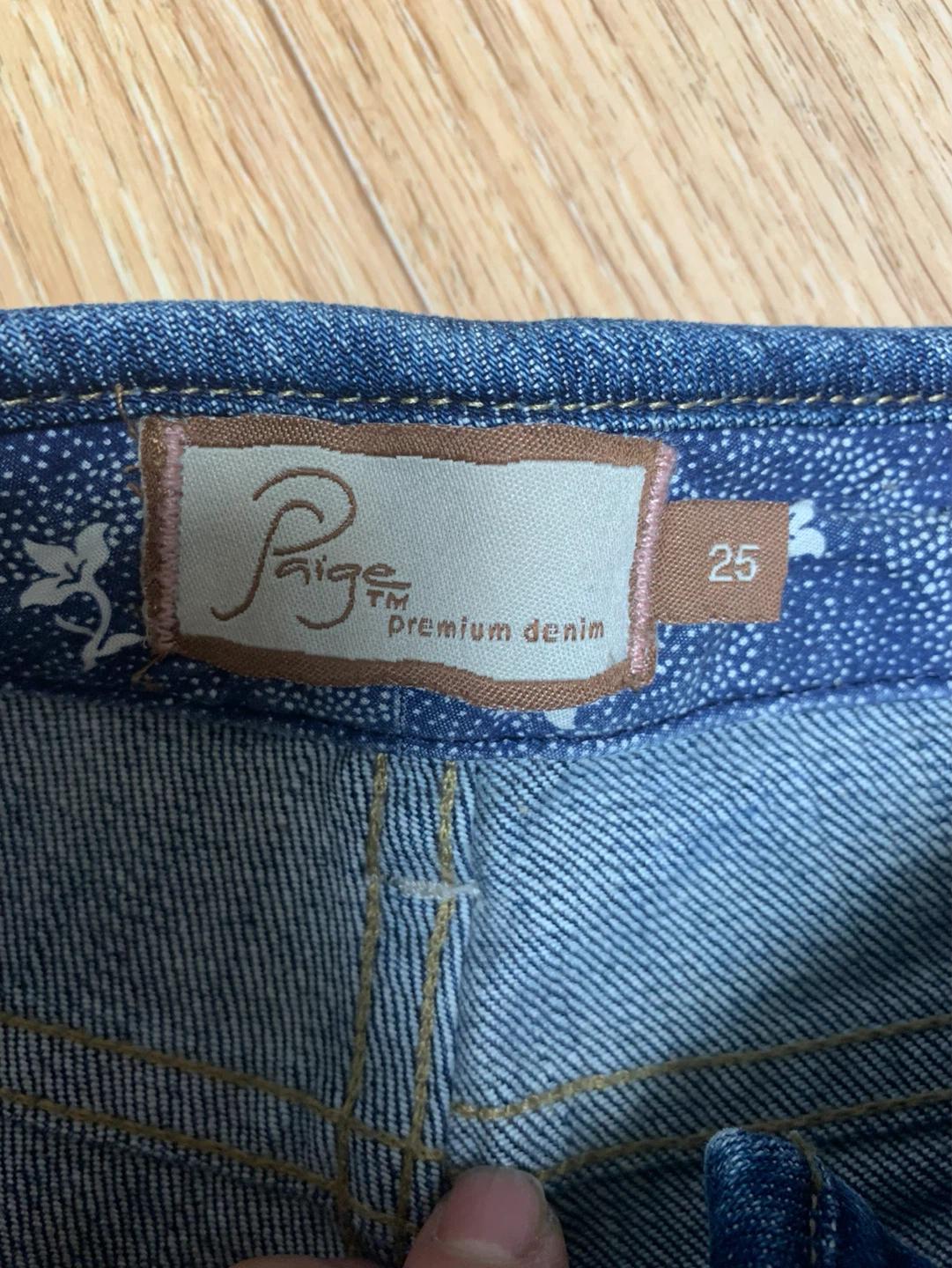 Paige 프리미엄 데님 숏팬츠 사이즈 25 6