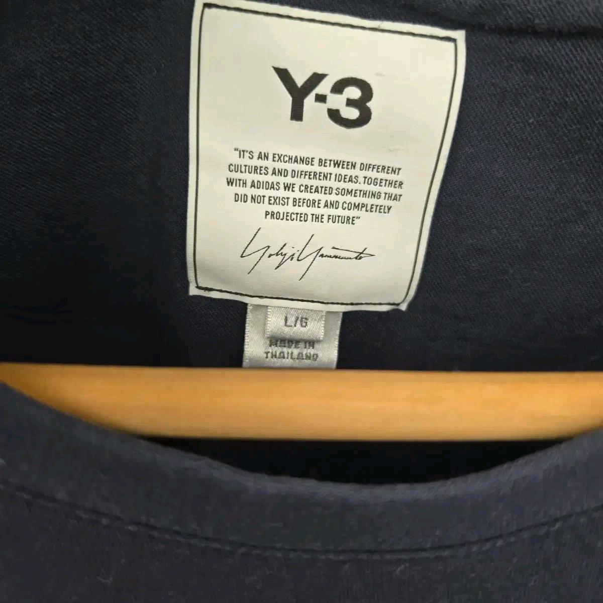 Y-3 클래식 백 로고 반팔 티셔츠 (네이비) 6