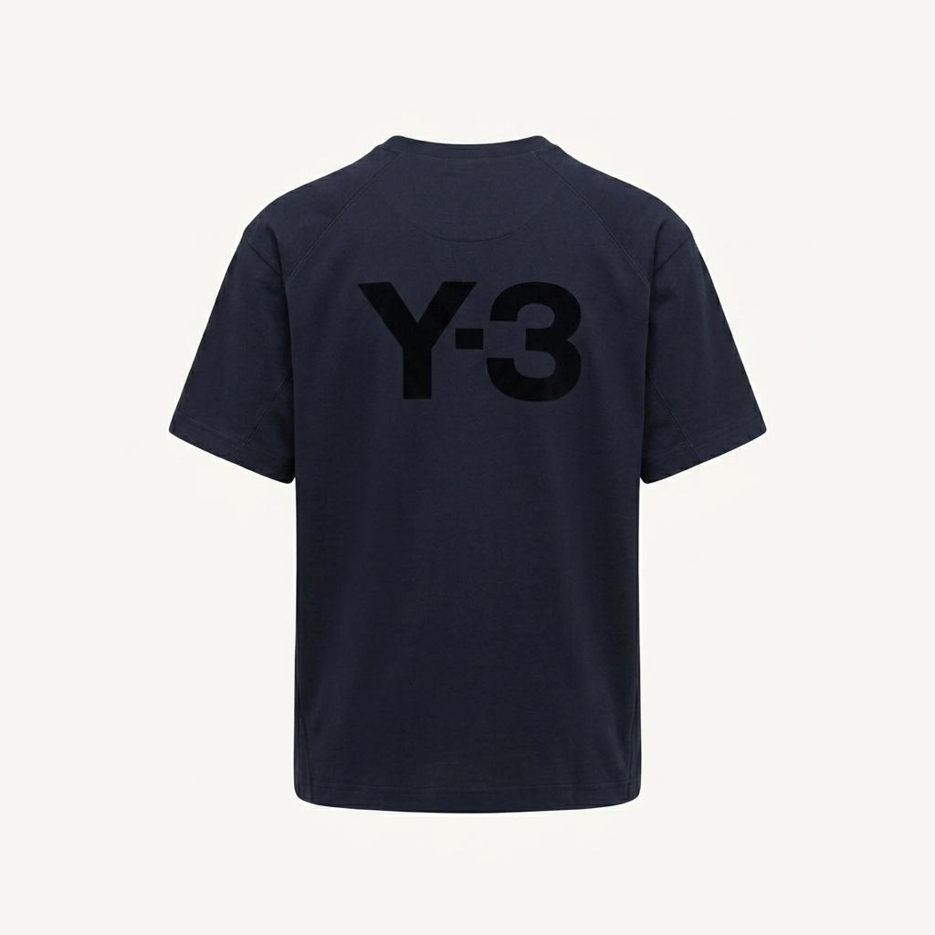 Y-3 클래식 백 로고 반팔 티셔츠 (네이비) 1