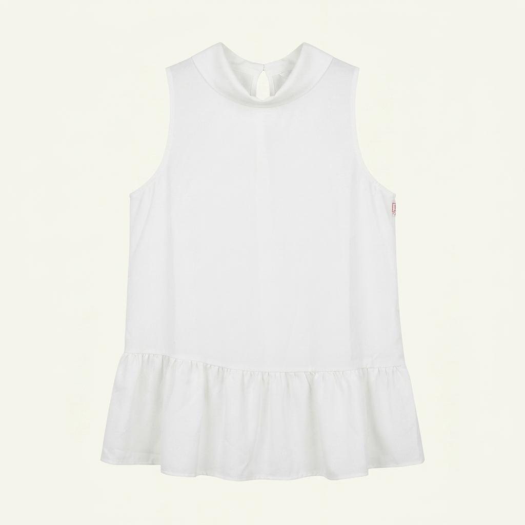 (새상품)ZARA 화이트 프릴 블라우스 S 1