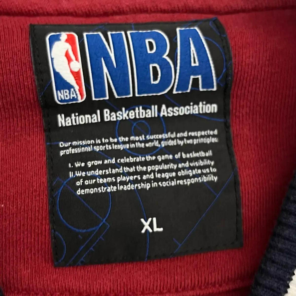NBA 마이애미 히트 바시티 자켓 (XL) 4