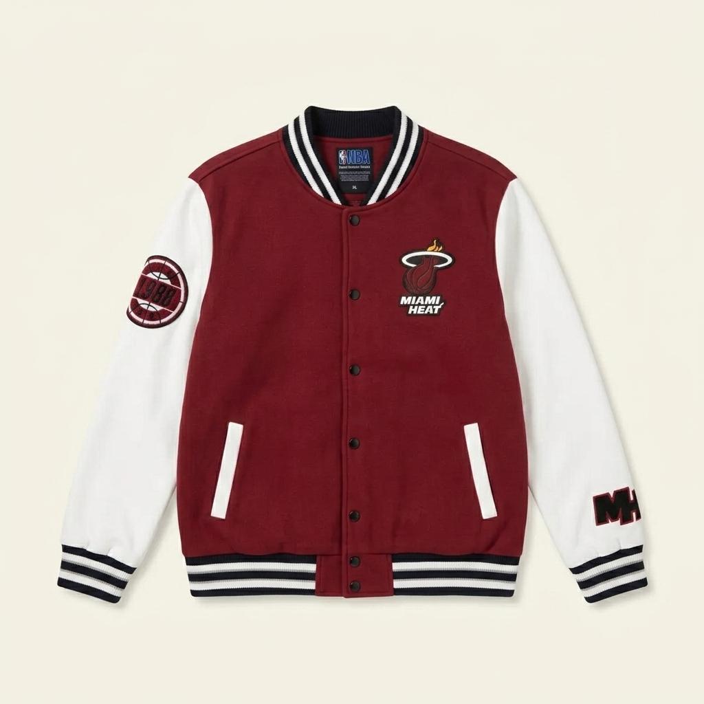 NBA 마이애미 히트 바시티 자켓 (XL) 1