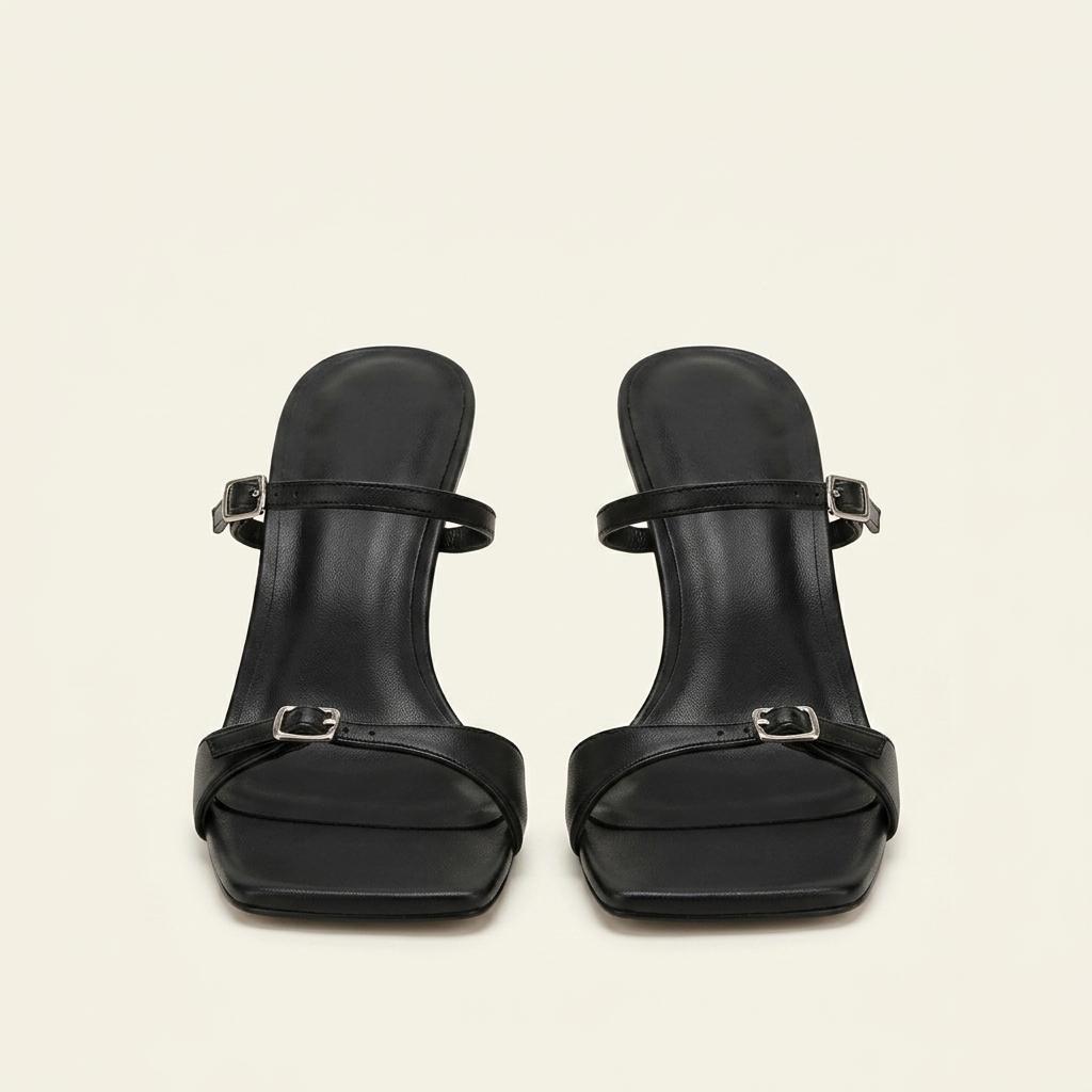 #세일 175 모던각코 8cm 슬림 스틸레토 245 블랙 1