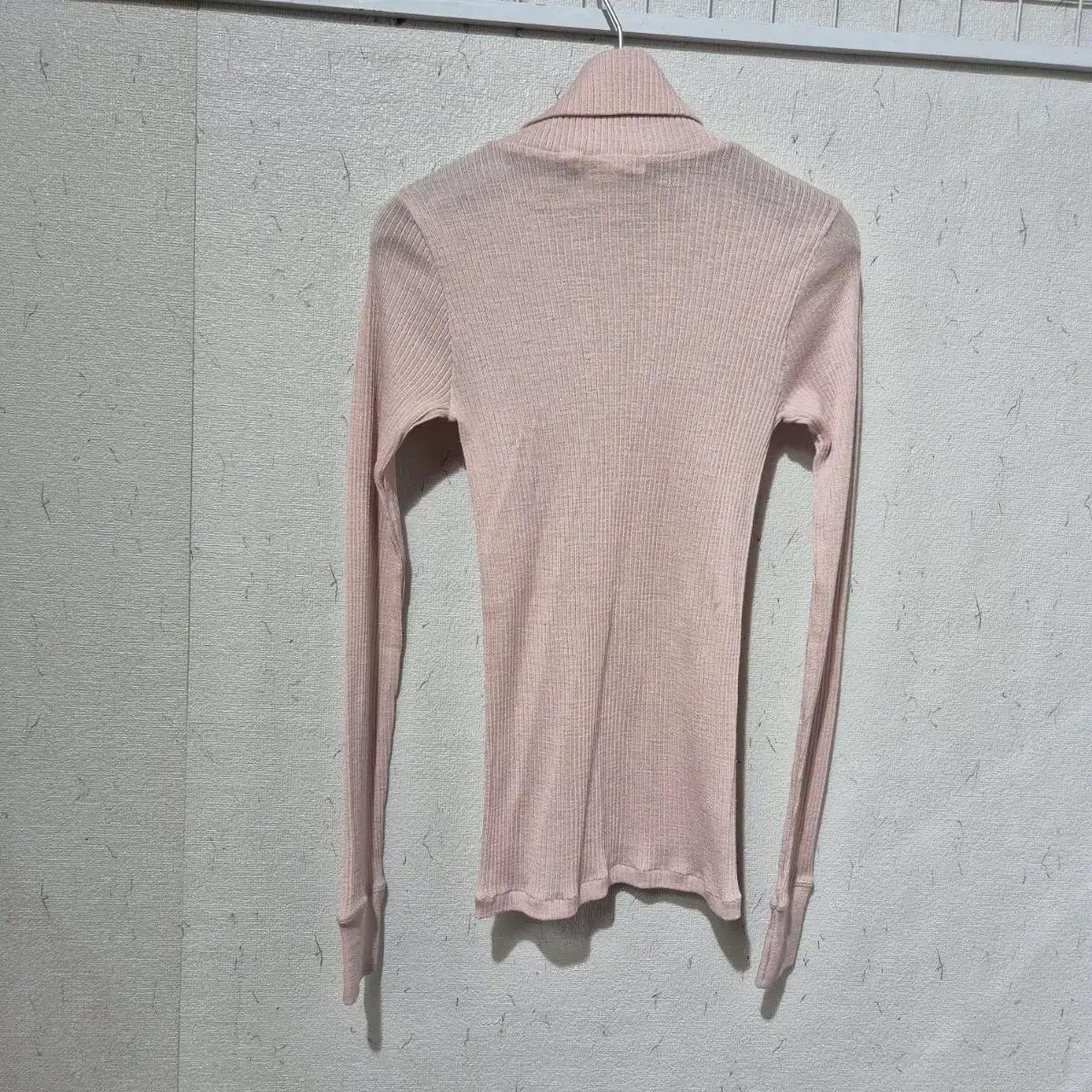 바네사브루노 핑크 골지 터틀넥 5