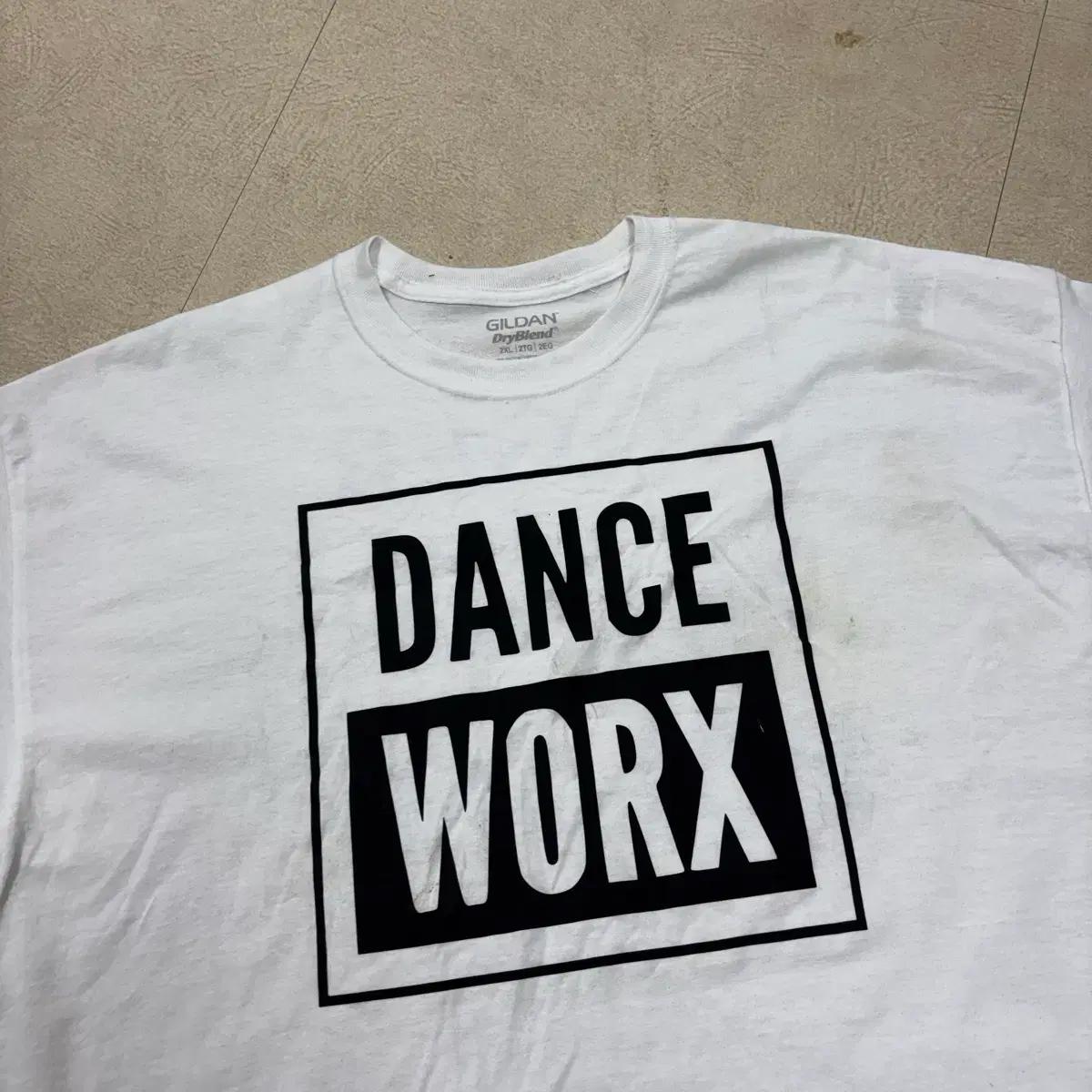 GILDAN DANCE WORX 프린팅 반팔 티셔츠 3