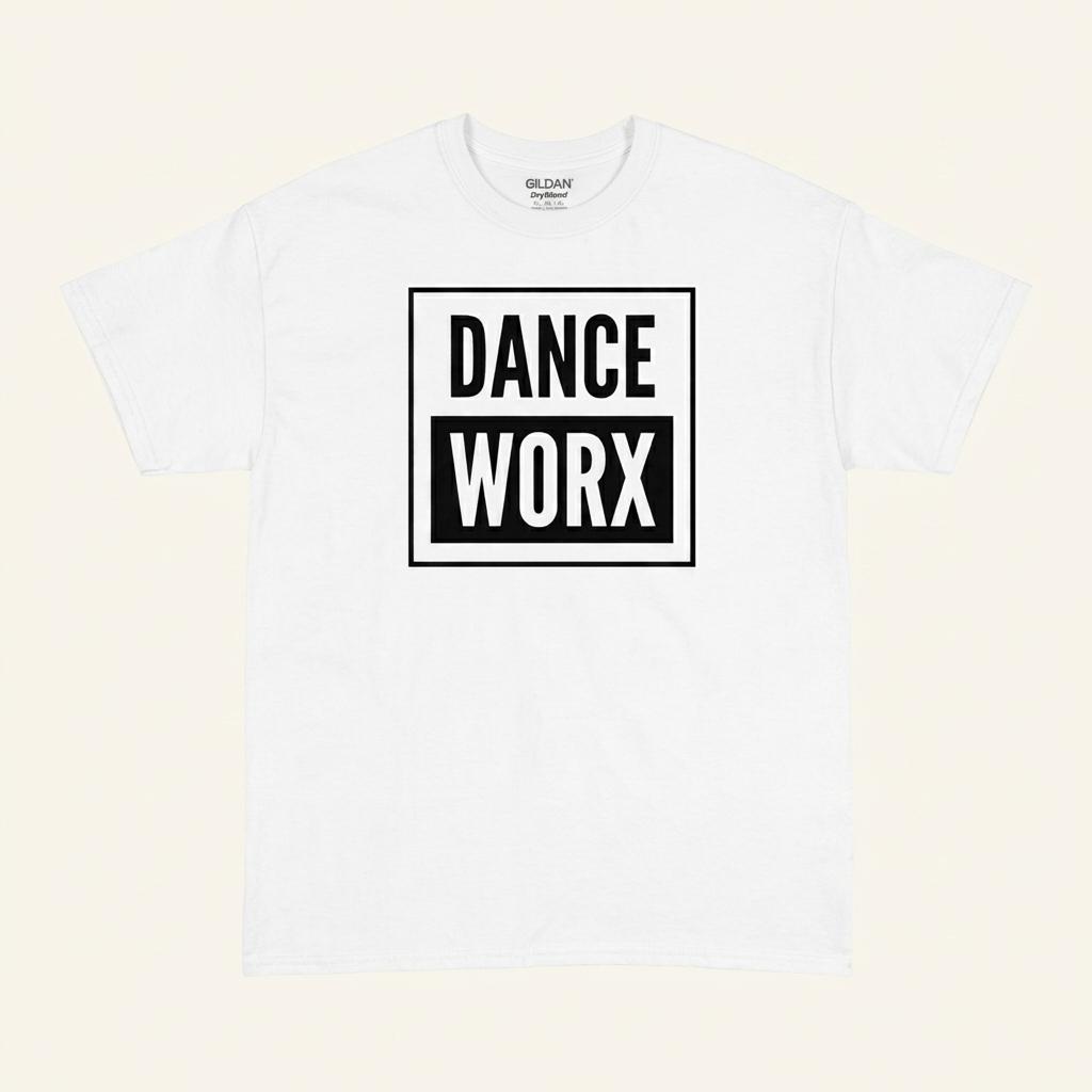 GILDAN DANCE WORX 프린팅 반팔 티셔츠 1