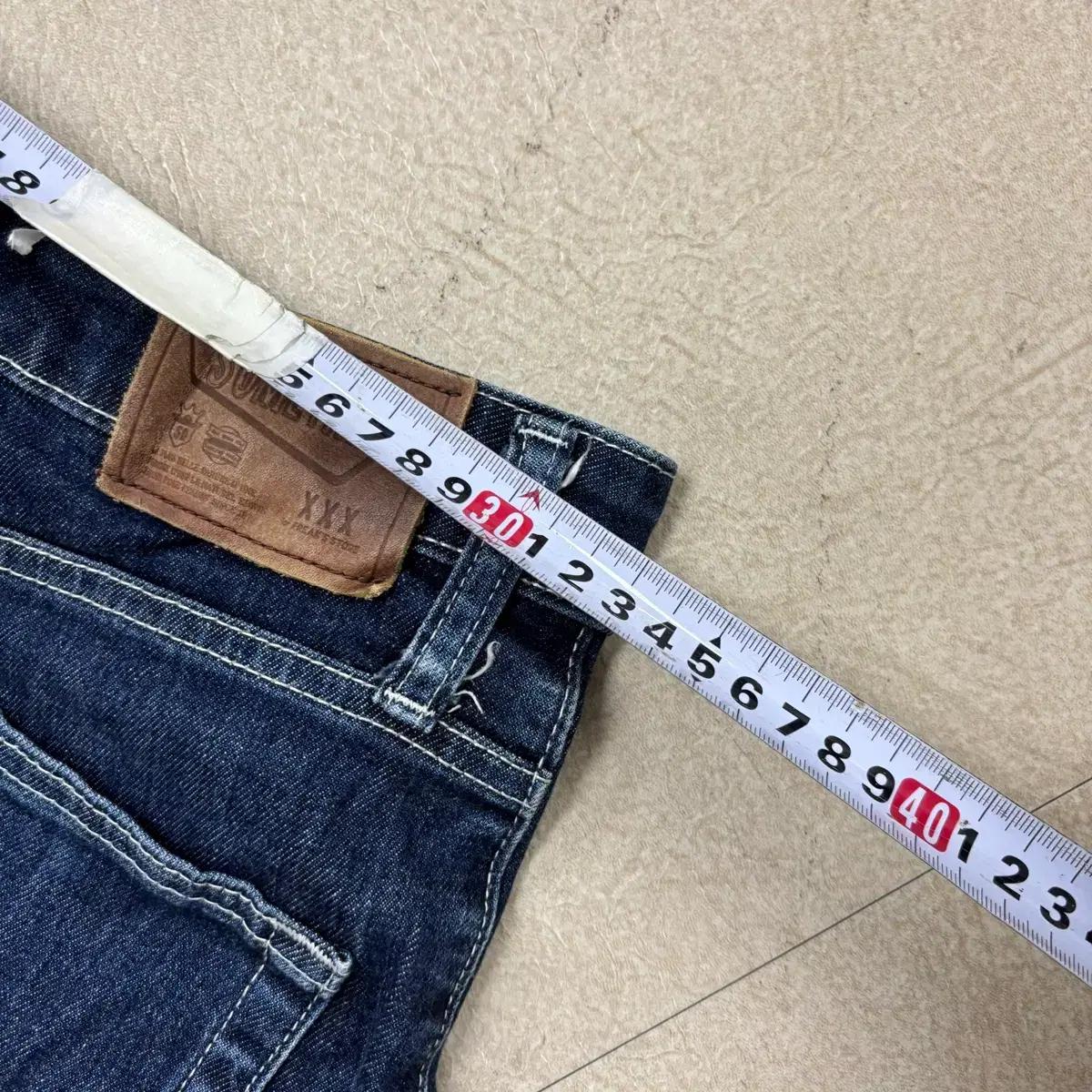 프릭스토어 재팬 스티치 데님 팬츠 7