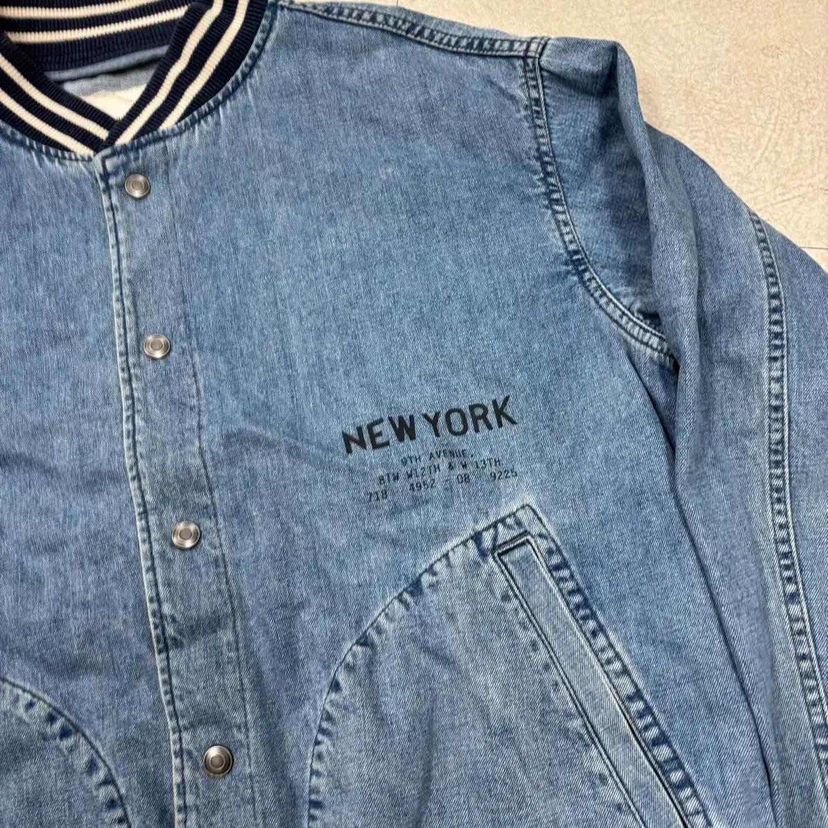 Jsny 데님 스타디움 자켓 3
