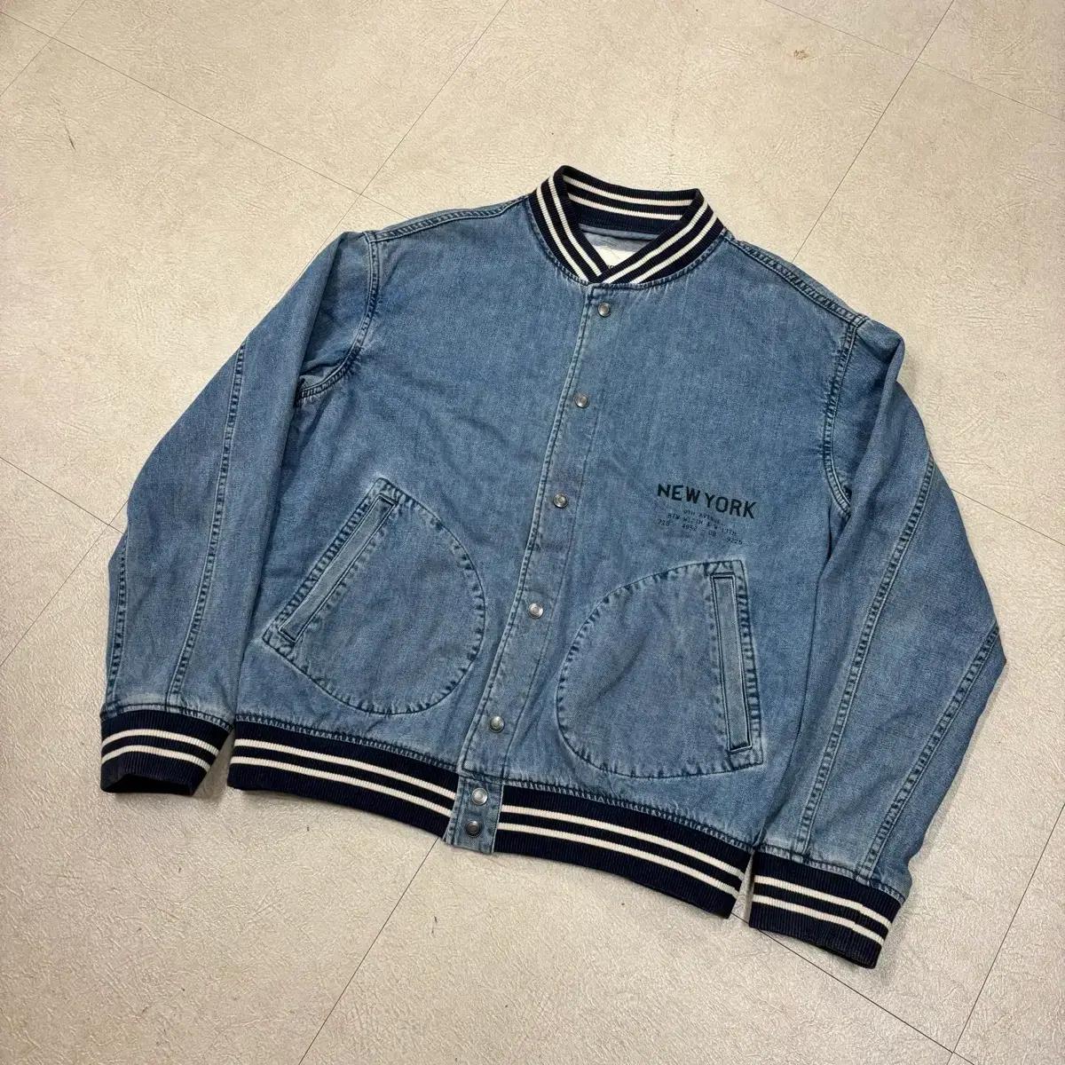 Jsny 데님 스타디움 자켓 2