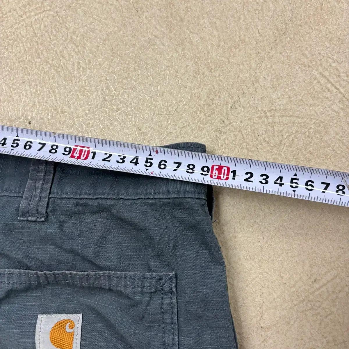 칼하트 릴렉스드핏 립스탑 하프팬츠 7
