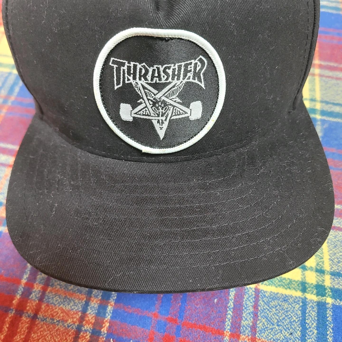 Thrasher 블랙 볼캡 2