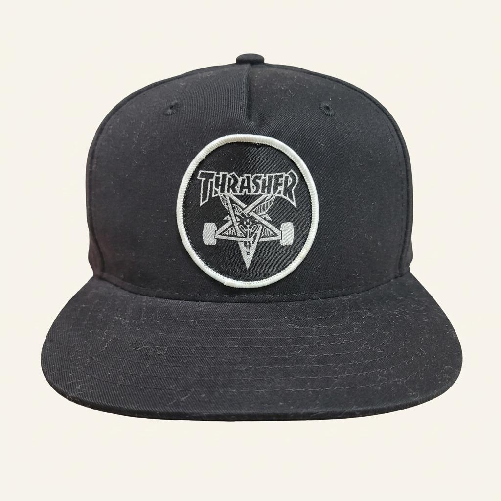 Thrasher 블랙 볼캡 1