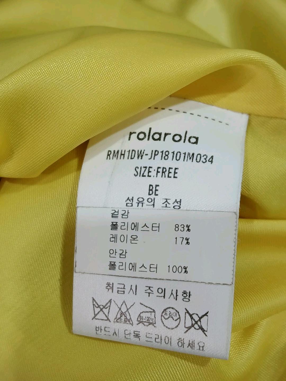 로라로라 레드벨벳조이 체크 자켓 프리사이즈 7