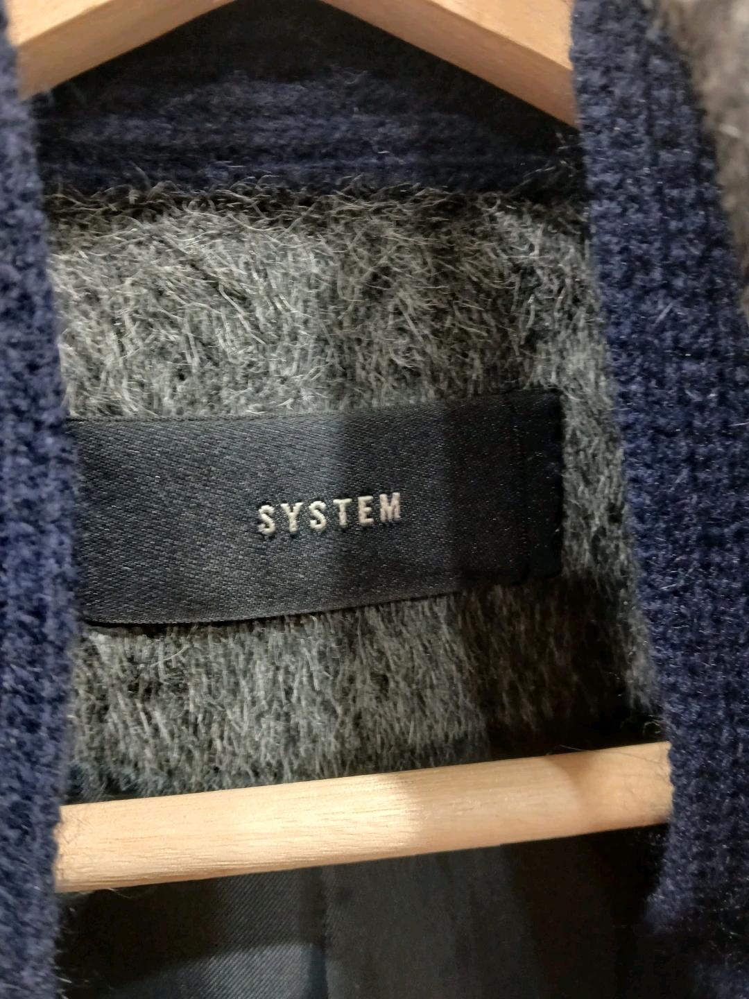 SYSTEM 여성 알파카울 혼방 코트82-94-160 5