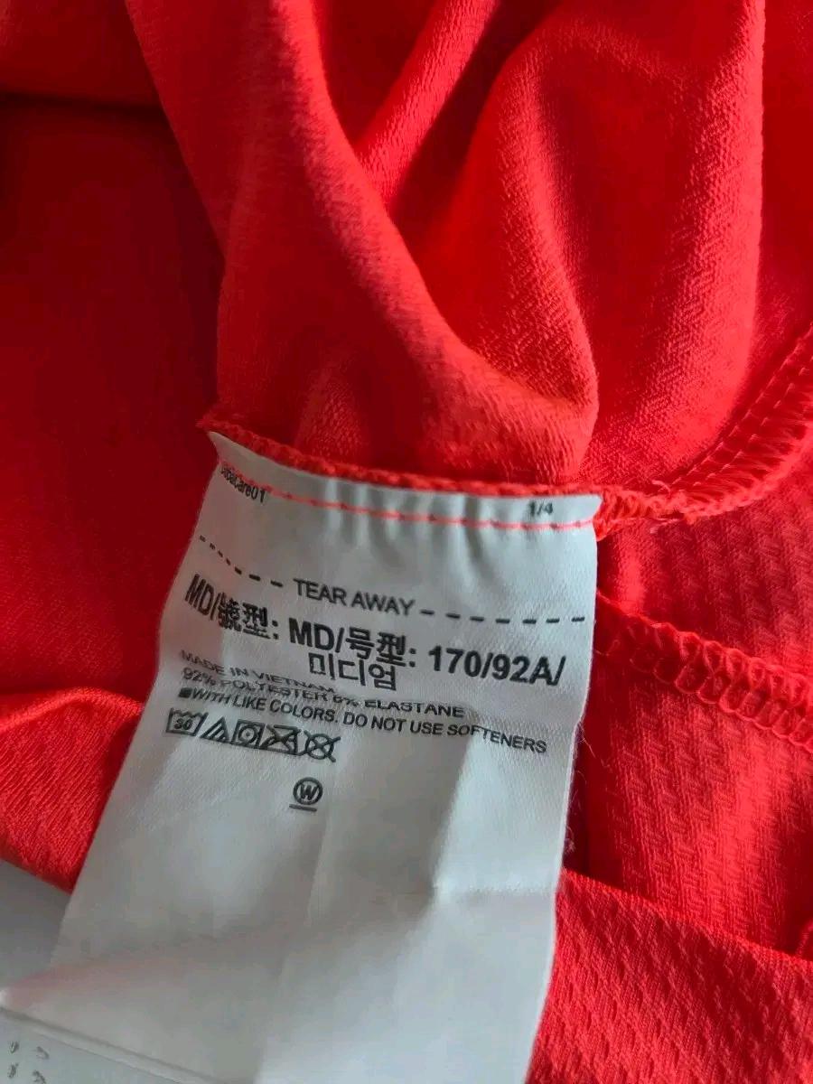 언더아머 기능성 반팔 카라 티셔츠 네온오렌지 M 6
