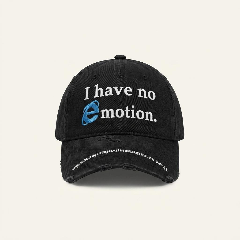 터그오브룩스 I have no emotion 자수로고 캡모자 H2984 1