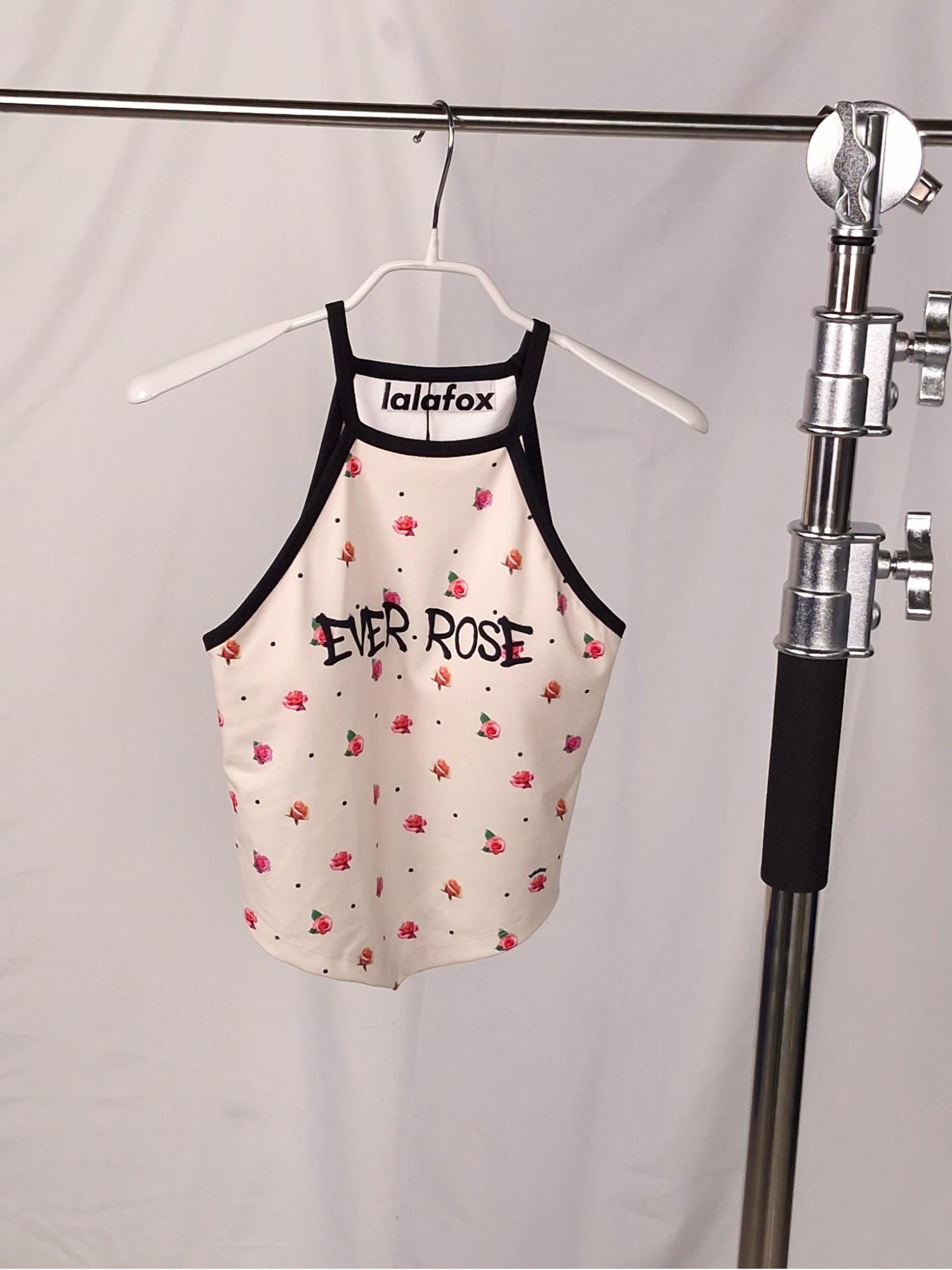 LALAFOX 라라폭스 에바로즈 홀터넥 탑 FREE [A284] 2