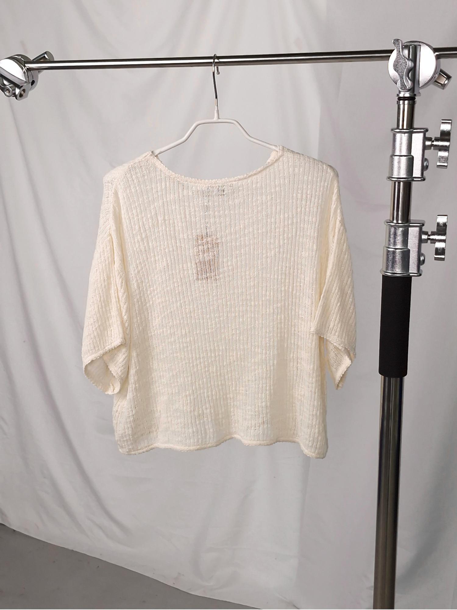 Massimo Dutti 마시모두띠 반팔 니트 EUR S [A287] 3