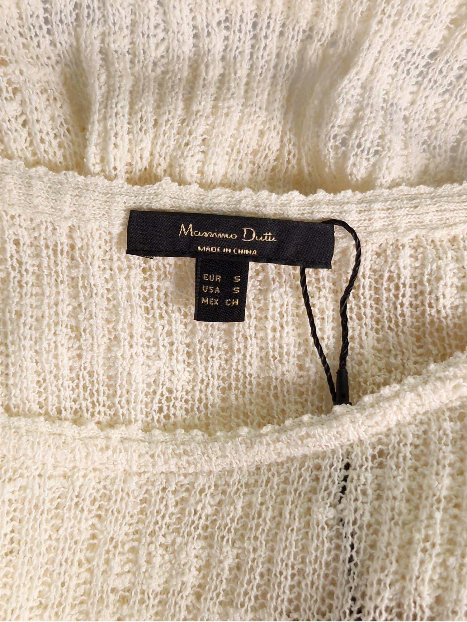 Massimo Dutti 마시모두띠 반팔 니트 EUR S [A287] 4