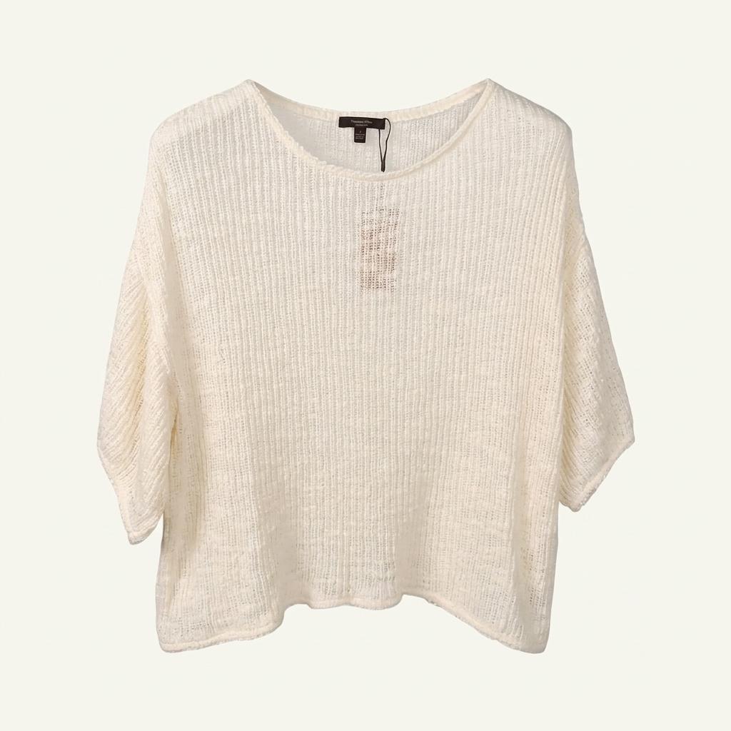 Massimo Dutti 마시모두띠 반팔 니트 EUR S [A287]
